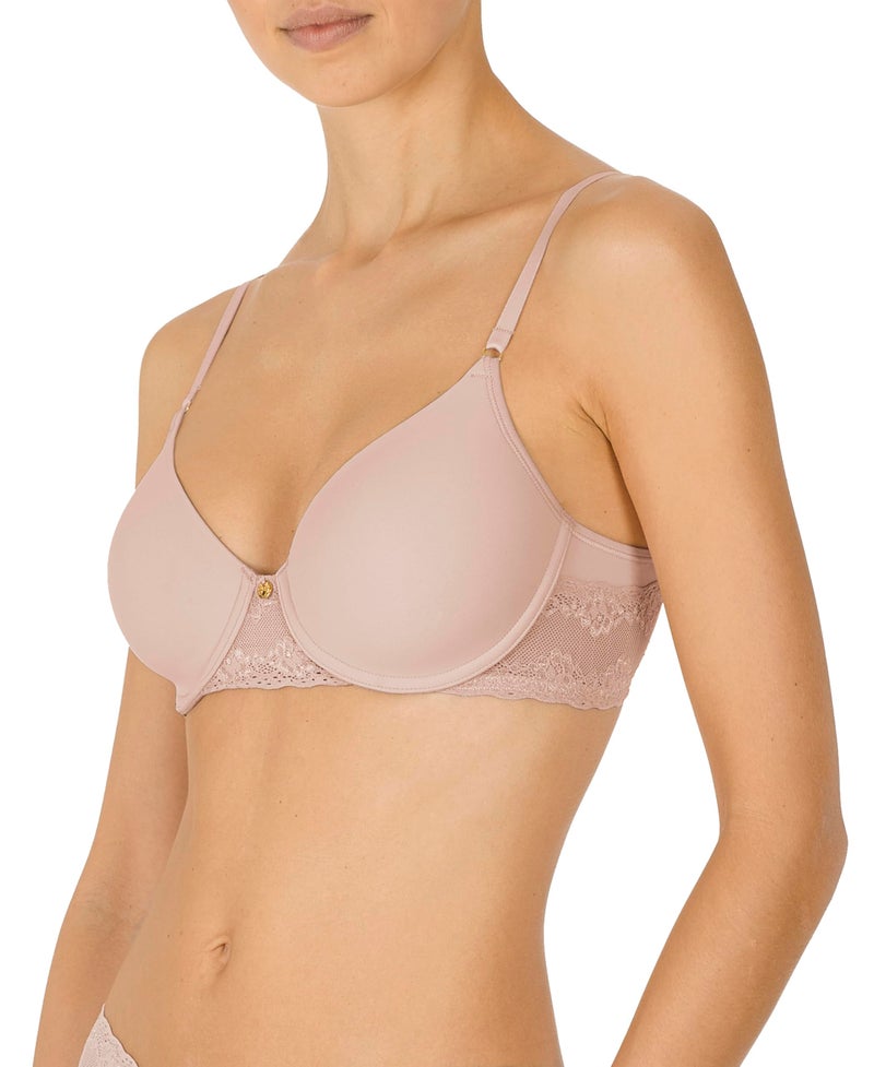 Natori womens Bliss Perfection Contour Underwire Bra, Rose Beige, 36C - Image 2